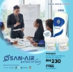 Picture of Package D SAN-AIR™ V3R Air-Conditioning Bio-Clean (Reactive Gel)  100g x 2 units