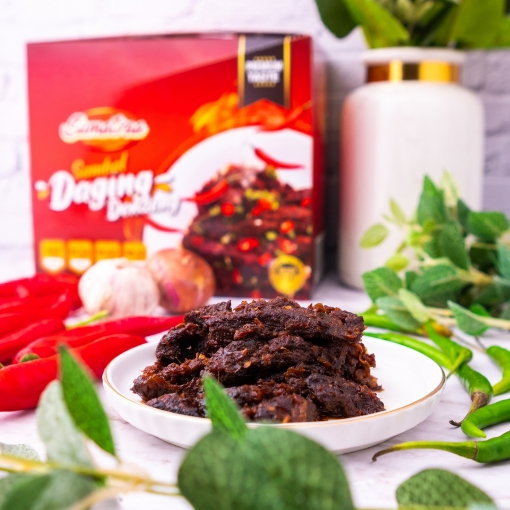 Picture of Sumatraa Daging Dendeng Promo Jimat Ramadhan / Raya 20 packs 100g 