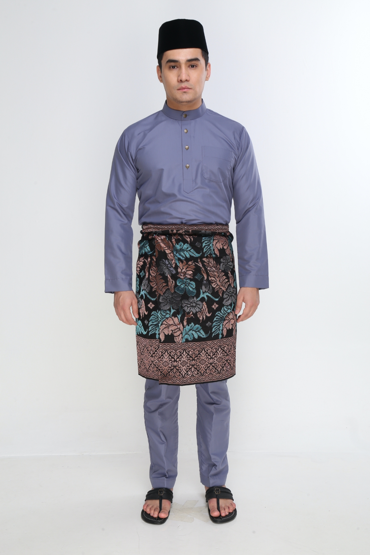 SUKE SHOP. Baju Melayu Moden Cekak Musang (BLACK) By Amar Amran