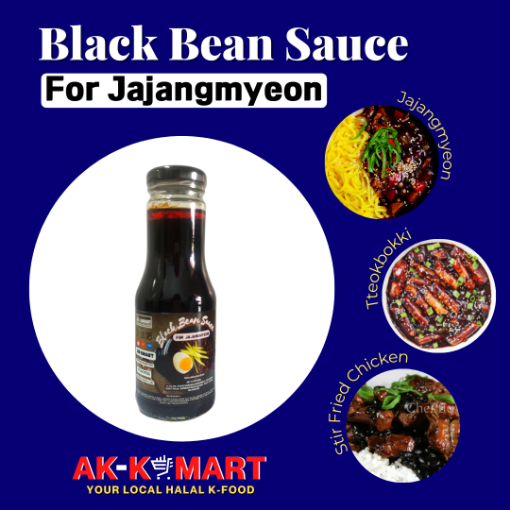 Picture of [MUSLIM MADE] KOREAN BLACK BEAN SAUCE FOR JAJANGMYEON (SOS MEE HITAM KOREA)