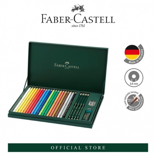 Picture of Faber-Castell Polychromos Colour Gift Set with Accessories(MIX)