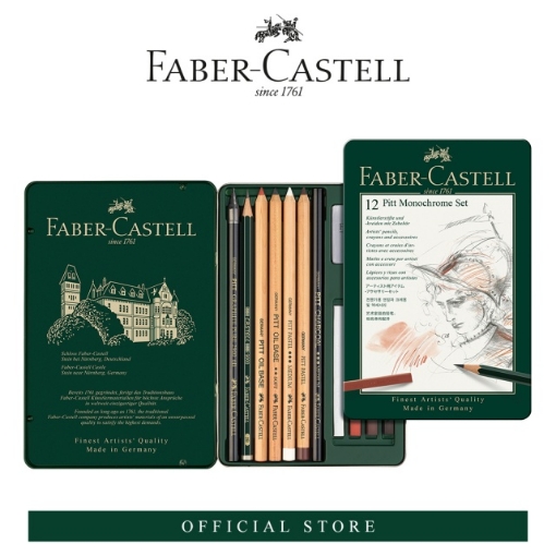 Picture of Faber-Castell PITT Monochrome Set - Tin