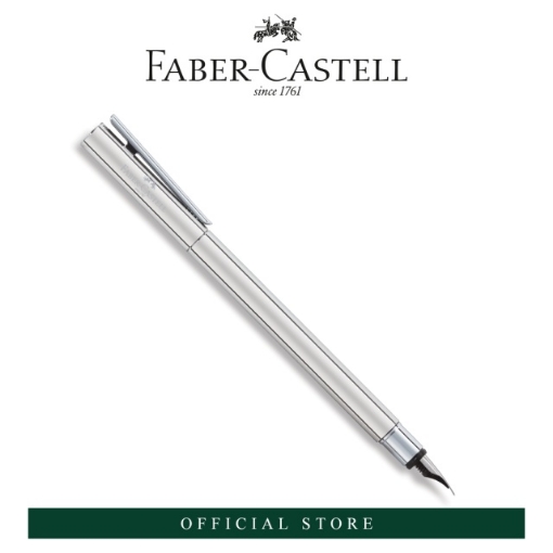 Picture of Faber-Castell NEO SLIM Stainless Steel Shiny Fountain Pen