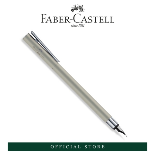 Picture of Faber-Castell NEO SLIM Stainless Steel Matt Fountain Pen