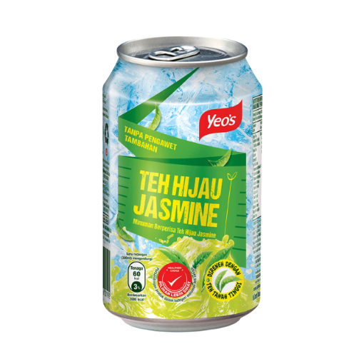 Picture of YEOS JASMINE GREEN TEA CAN 300ML