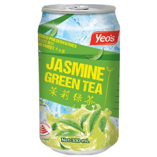 Picture of YEOS JASMINE GREEN TEA CAN 300MLx24