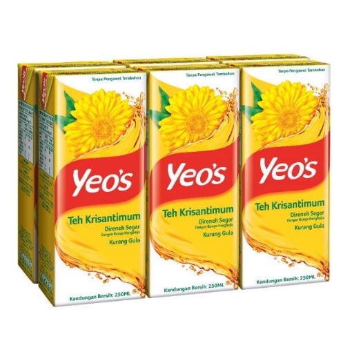 Picture of YEOS CHRYSANTHEMUM DRINK 6X250ML