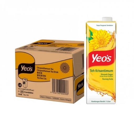 Picture of YEOS CHRYSANTHEMUM TEA 12X1L