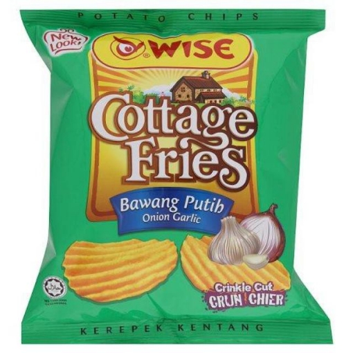 Picture of WISE COTTAGE FRIES ONION GARLIC 65G