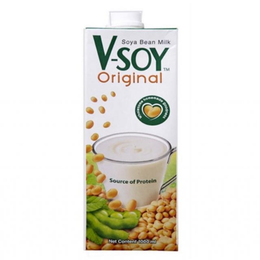 Picture of V-SOY ORIGINAL SOYBEAN MILK UHT 12X1L