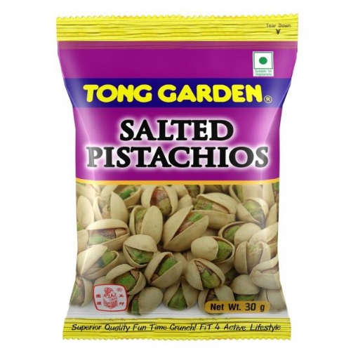 Picture of TG SALTED PISTACHIOS 30GM