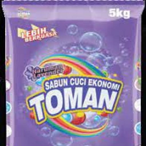 Picture of TOMAN DETERGENT POWDER LAVENDAR 3X5KG