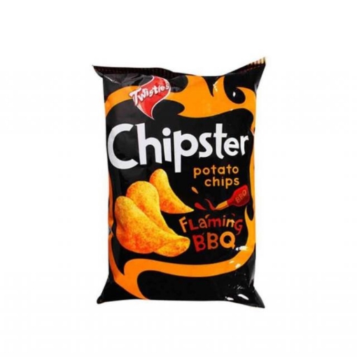 Picture of TWISTIES CHIPSTER FLAMING BBQ 3X10X60G