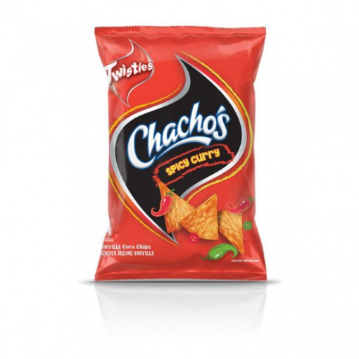 Picture of TWISTIES CHACHOS S/CURRY 6X10X80G