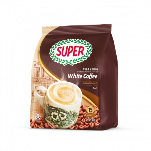 Picture of SUPER COFFEE WHITE CLASSIC 15X40G