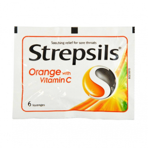 Picture of STREPSIL POUCH VITAMIN C 24X6S