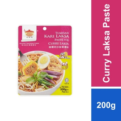 Picture of TEANS CURRY LAKSA PASTE 200G