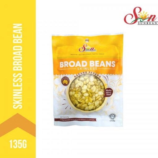 Picture of SUNBEAN SKINLESS BROAD BEAN 135G