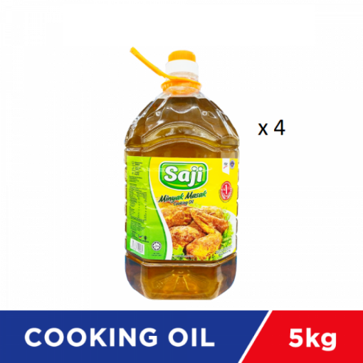 Picture of SAJI COOKING OIL 4X5KG