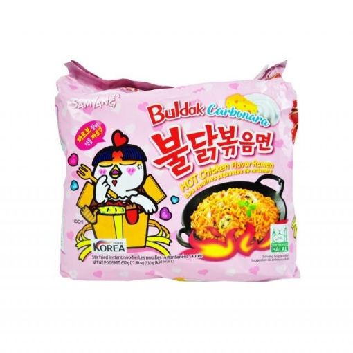 Picture of SAMYANG HOT CHICKEN CARBONORA 5X130G