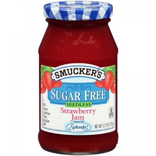 Picture of SMUCKER SUGAR FREE STRAWBERRY 8X361G