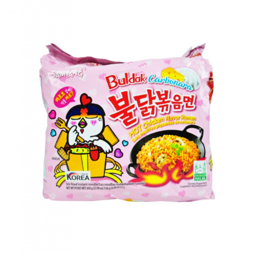 Picture of SAMYANG HOT CHICKEN CARBONORA 8X5X130G