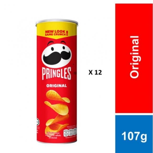 Picture of PRINGLES ORIGINAL 12X107G