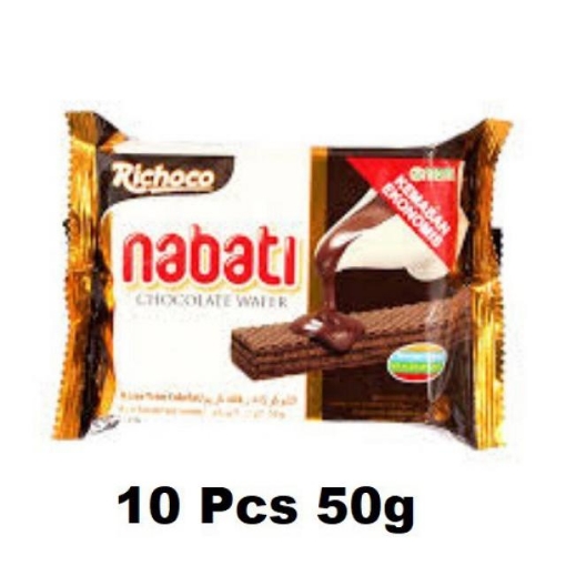 Picture of RICHOCO NABATI COKLAT WAFER 10X50G