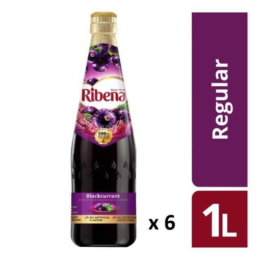 Picture of RIBENA CONCENTRATE REGULAR 6X1L