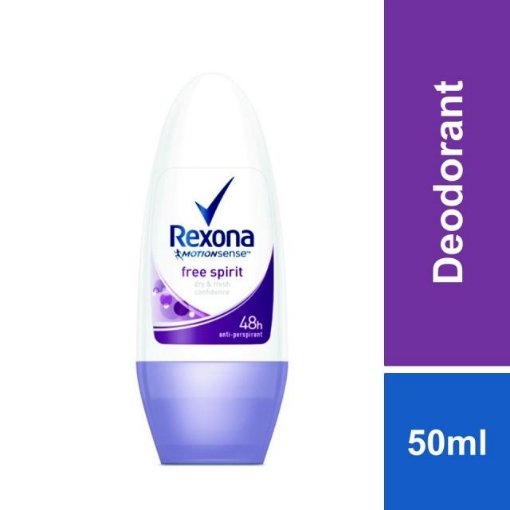 Picture of REXONA WMN ROLL ON FREE SPIRIT 50ML