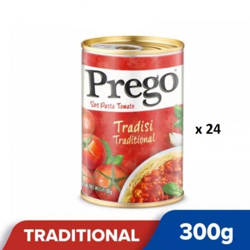 Picture of PREGO TRADITION PASTA SAUCE(TIN) 24X300G