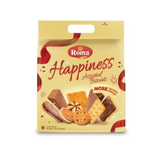 Picture of ROMA HAPPINESS ASSORTED BISCUIT 1KG