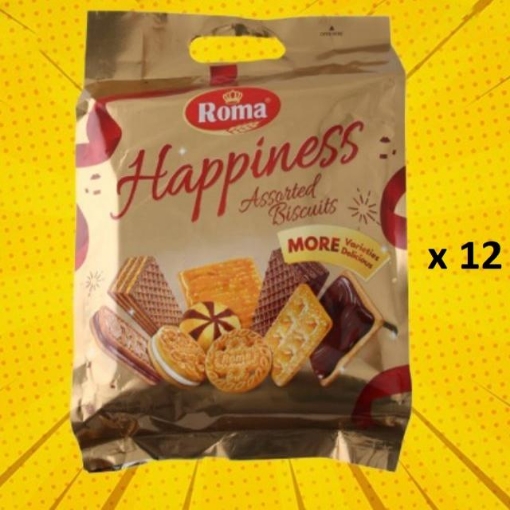 Picture of ROMA HAPPINESS ASSORTED BISCUIT 12X1KG