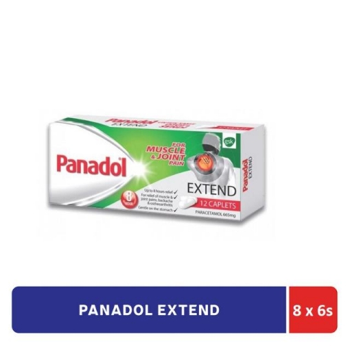 Picture of PANADOL EXTEND 8X6'S