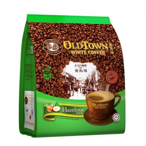 Picture of OLDTOWN WHITE COFFEE HAZELNUT 3IN 15X38G