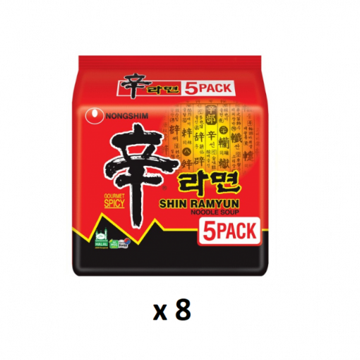 Picture of NONGSHIM SHIN RAMYUN MUSHROOM 8X5X120GM