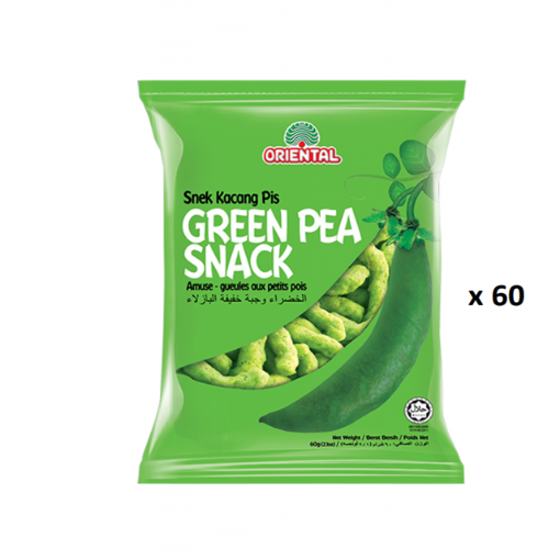 Picture of ORIENTAL GREEN PEAS SNACK 60X60GM