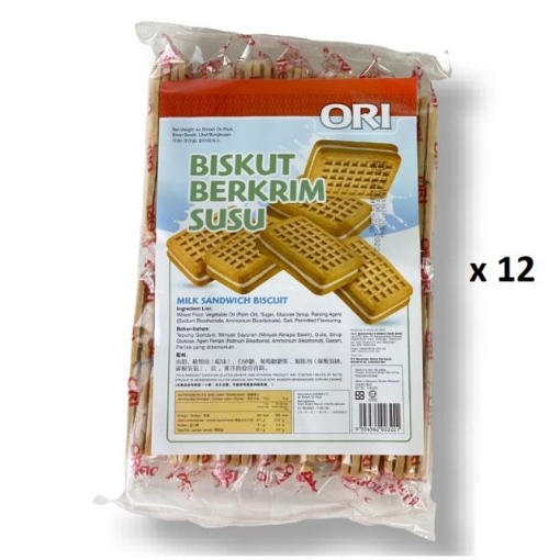 Picture of ORI SANDWICH MILK BISCUIT 12X650G