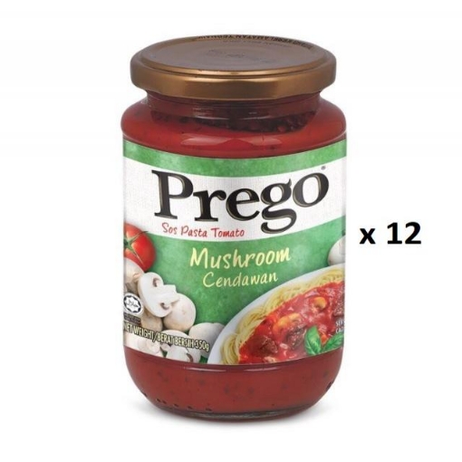 Picture of PREGO MUSHROOM PASTA SAUCE (BTL) 12X350G