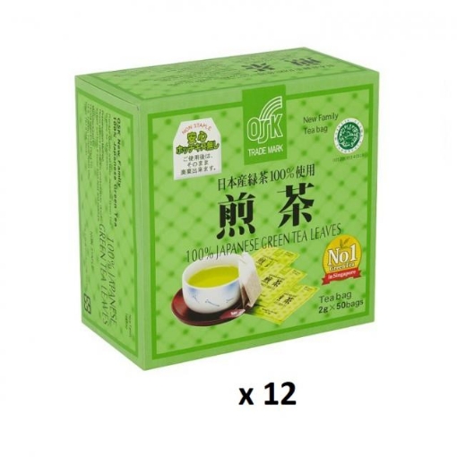 Picture of OSK JAPANESE GREEN TEA 12X50X2G