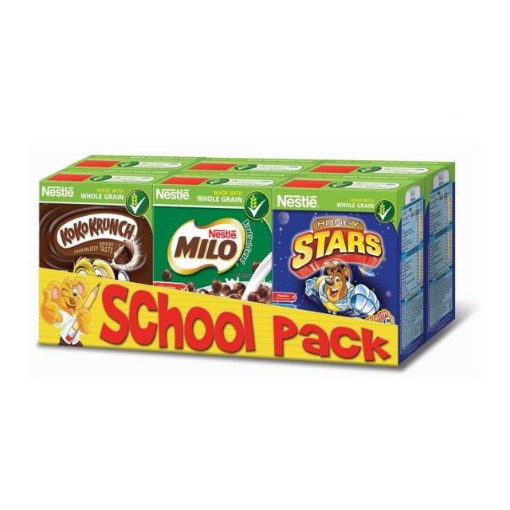 Picture of NESTLE SCHOOL PACK CEREAL 140G