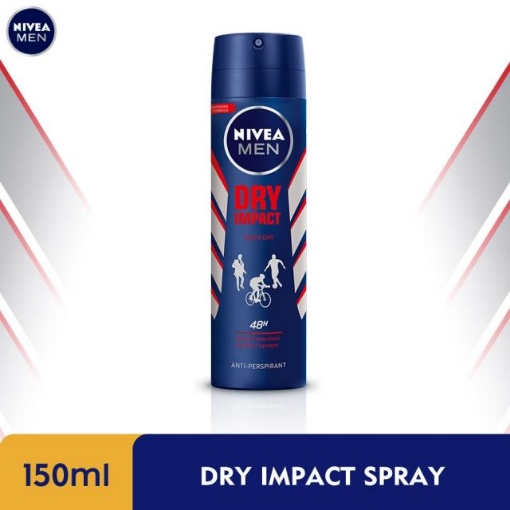 Picture of NIVEA (M) B/SPRAY 150ML - DRY IMPACT