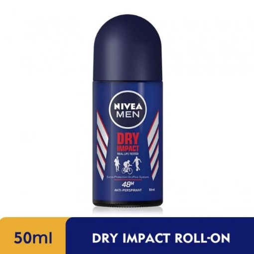 Picture of NIVEA (M) ROLL ON DRY IMPACT 50ML