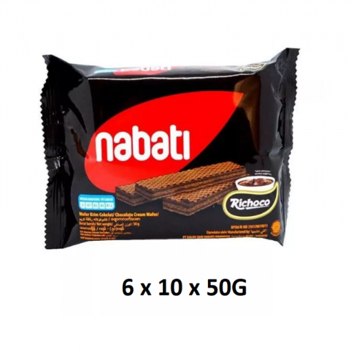 Picture of NABATI RICHOCO COKLAT WAFER 6x10X50G