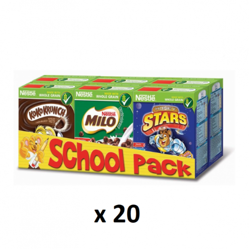 Picture of NESTLE SCHOOL PACK CEREAL 20X140G