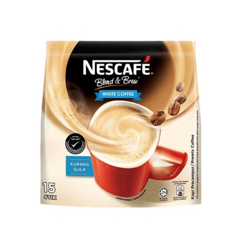 Picture of NESCAFE BLEND & BREW WHITE COFFEE 15X32G