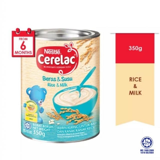 Picture of NESTLE CERELAC RICE MILK 350G