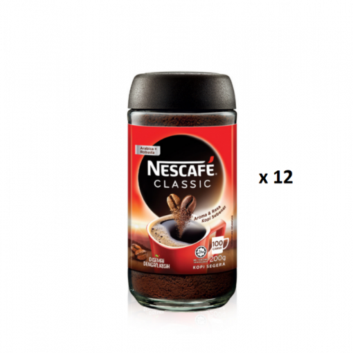 Picture of NESCAFE CLASSIC JAR 12X200G