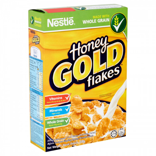 Picture of NESTLE GOLD HONEY FLAKES 220G