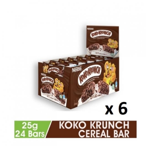 Picture of NESTLE KOKO KRUNCH CEREAL BAR 6X24X25G